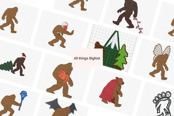 Bigfoot Charm: A Designer’s Review of the Embroidery Bundle