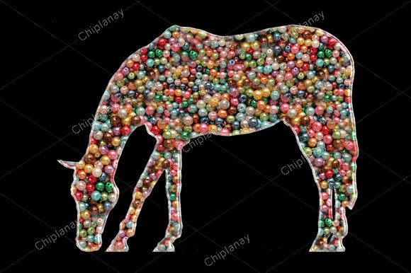 Horse Animal Beads: A Holiday Embroidery Review