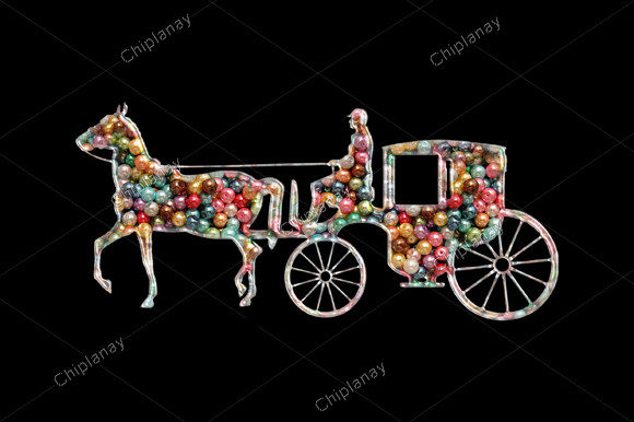 Horse Cart Beads Embroidery Review