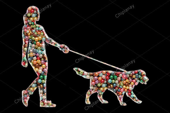 Review: Dog Woman Beads Colorful Embroidery for Apparel
