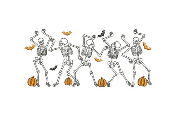 Review: Halloween Skeleton Dancing Design