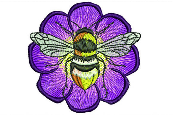 Reviewing Bee on Flower for Personalized Gifts