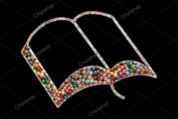 Reviewing Book Reader Beads Colorful Embroidery