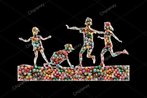 Reviewing Children Kids Beads Colorful Embroidery