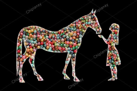 Reviewing Horse Girl Beads Colorful Embroidery