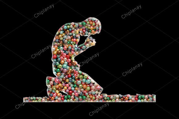 Reviewing Religion Faith Beads Colorful Embroidery